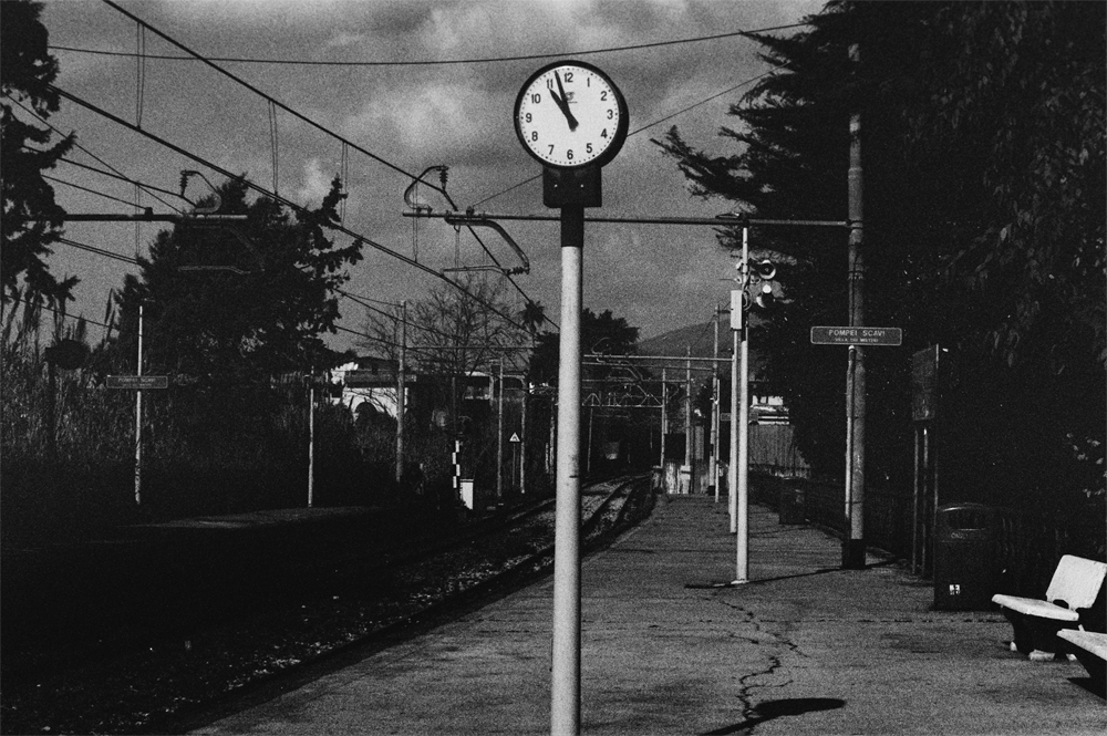 Broken Clock at Town Station