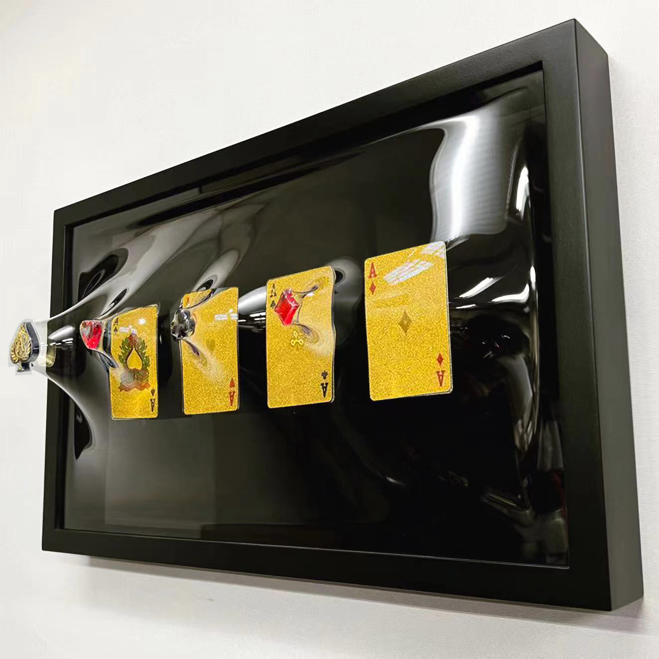 「4 cards」gold card