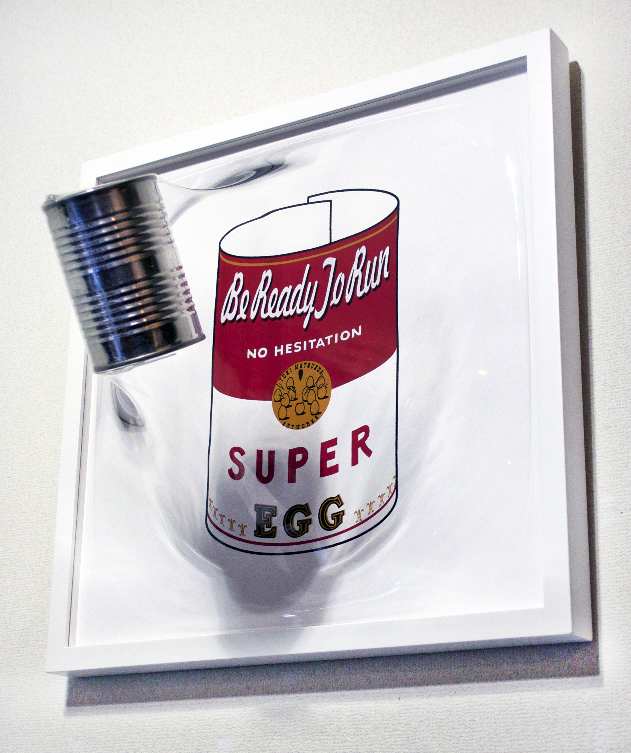 「Be Ready to Run!」EGG Red/White