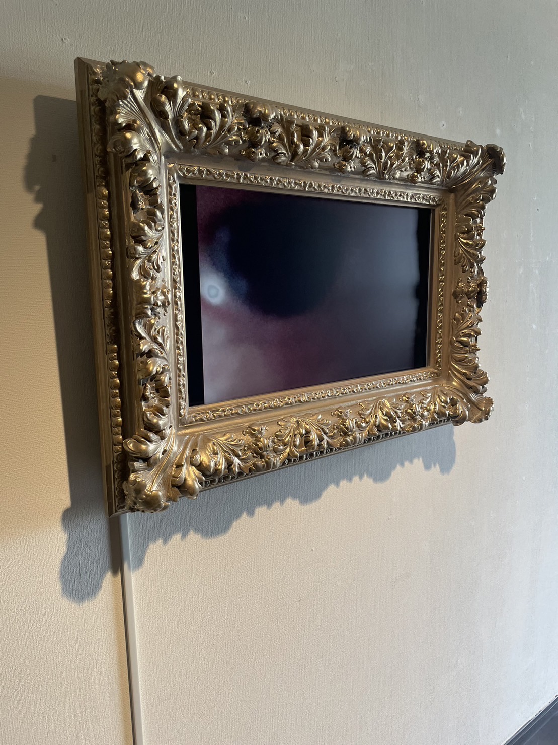 Dissonance I White Dining Table  (Installation works throughout the gallery）